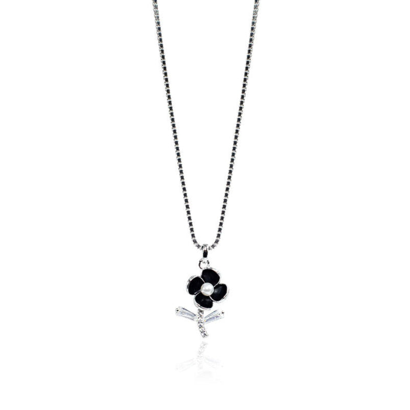 Dark Petal Necklace