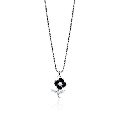 Dark Petal Necklace