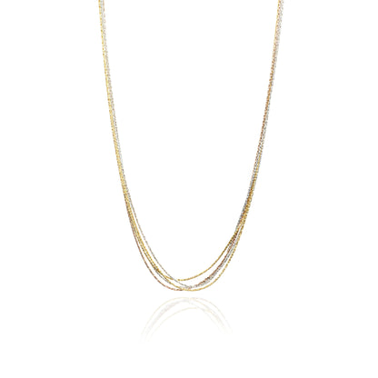 Silver 5 Line Bunch Chain With 3 Colors - SILTREE
" 5 Line Bunch Chain With 3 Colors silver chain"