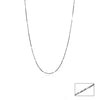 Silver Twinkle Bar Chain