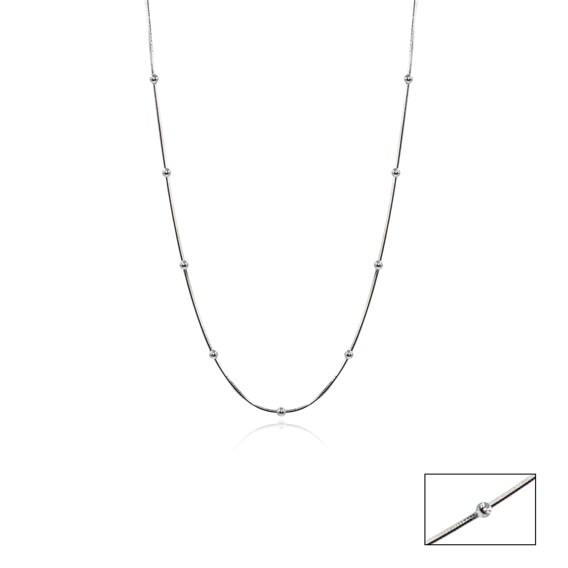 Silver Bead Chain - SILTREE
"silver chain"