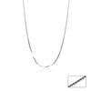 Silver Ocean Wave Link Chain