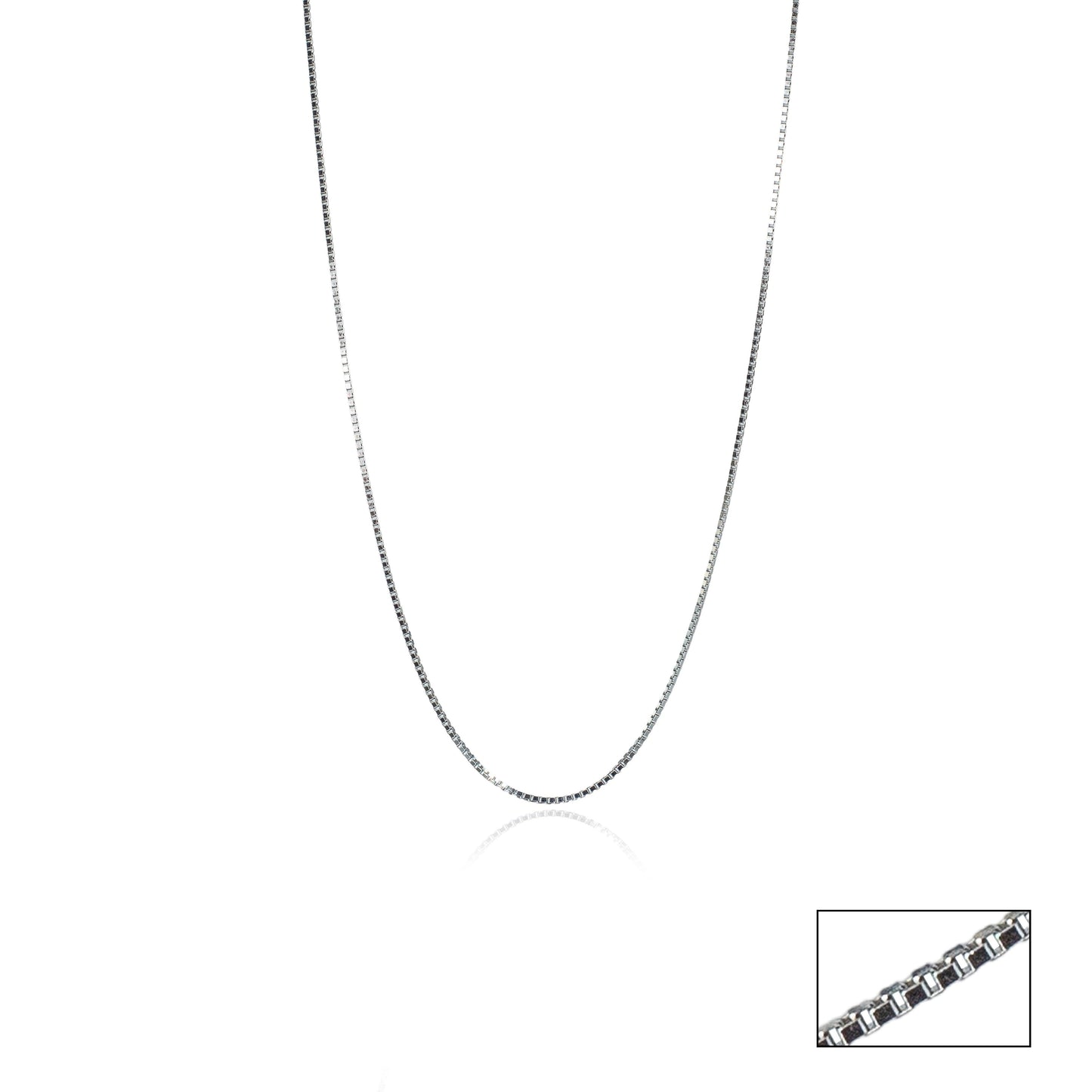 Silver Box Link Chain - SILTREE
"Silver Box Link Chain "