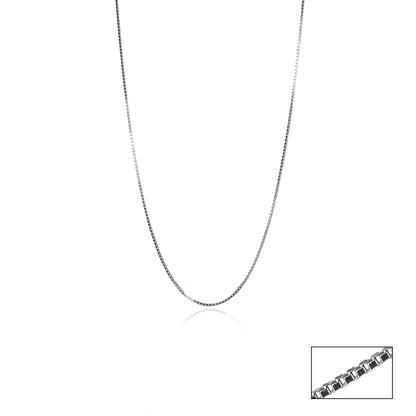 Silver Box Link Chain - SILTREE
"Silver Box Link Chain "