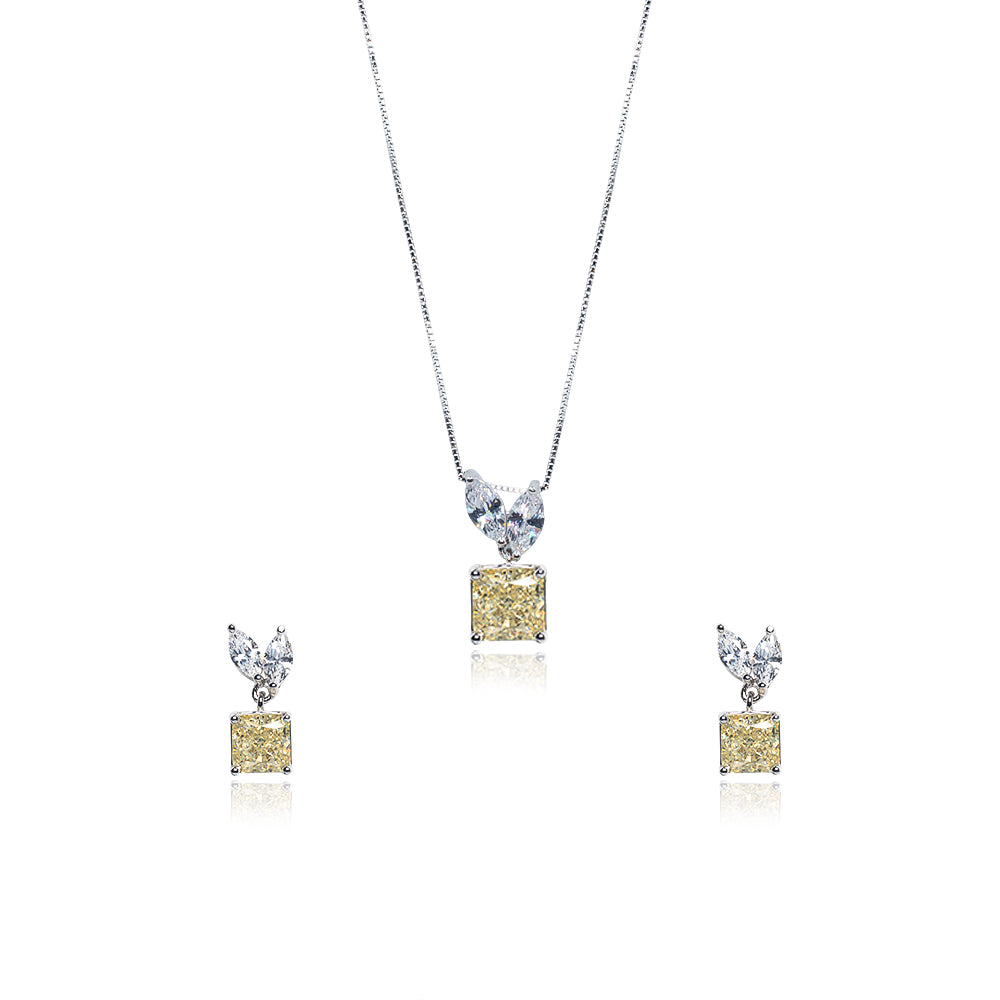 Yellow Square Bloom Set