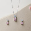 Pink Square Bloom Set