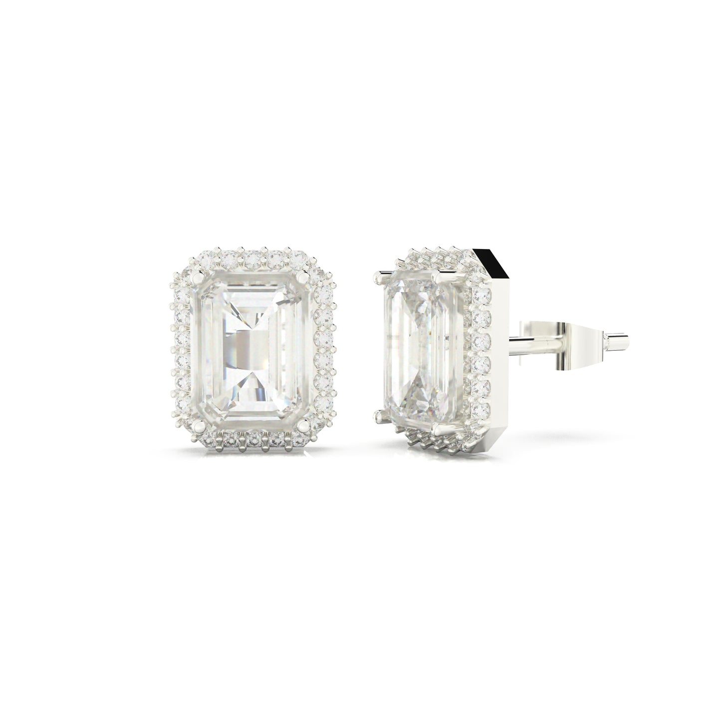 Solitaire Glamour Glow Studs - SILTREE
solitaire diamond stud earring