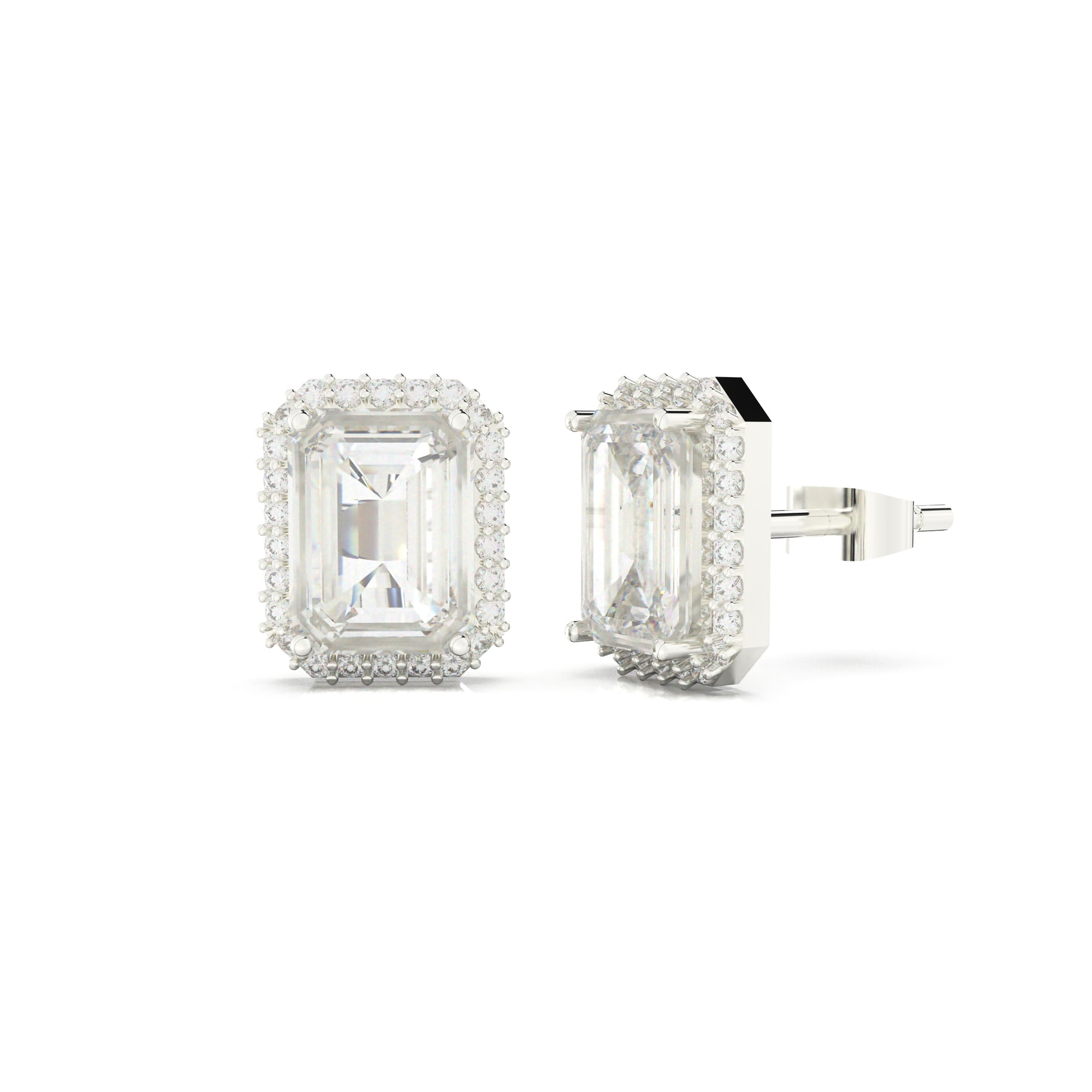 Solitaire Glamour Glow Studs - SILTREE
solitaire diamond stud earring