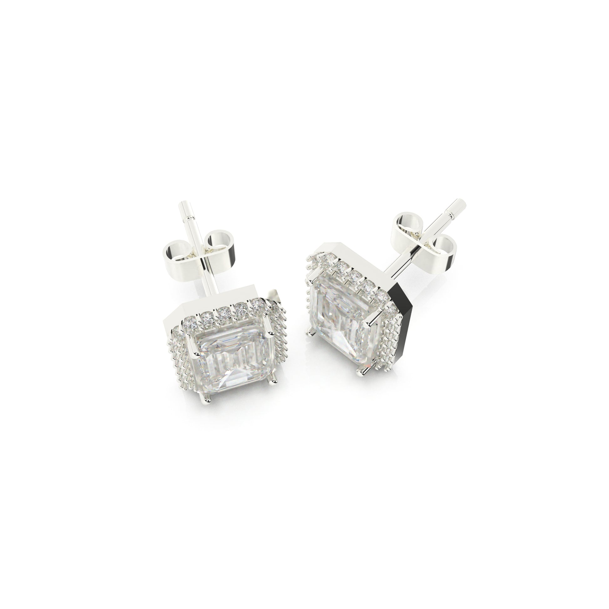 Solitaire Glamour Glow Studs - SILTREE
