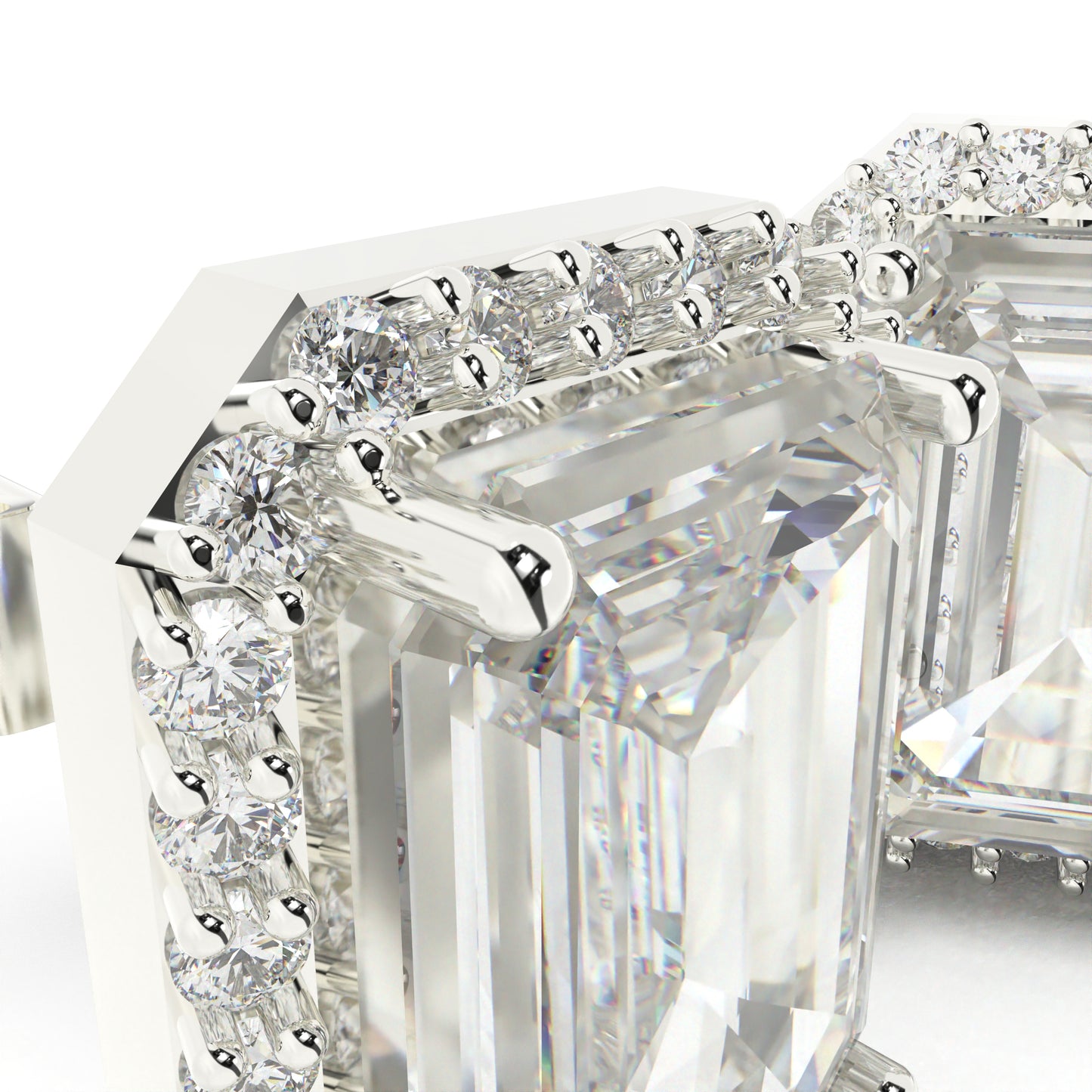 Solitaire Glamour Glow Studs - SILTREE