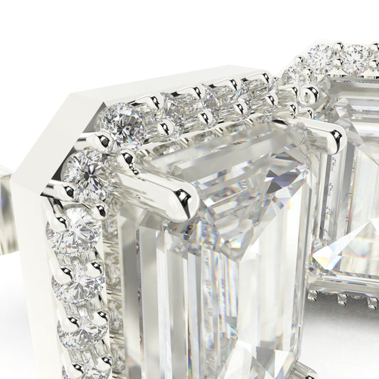 Solitaire Glamour Glow Studs - SILTREE