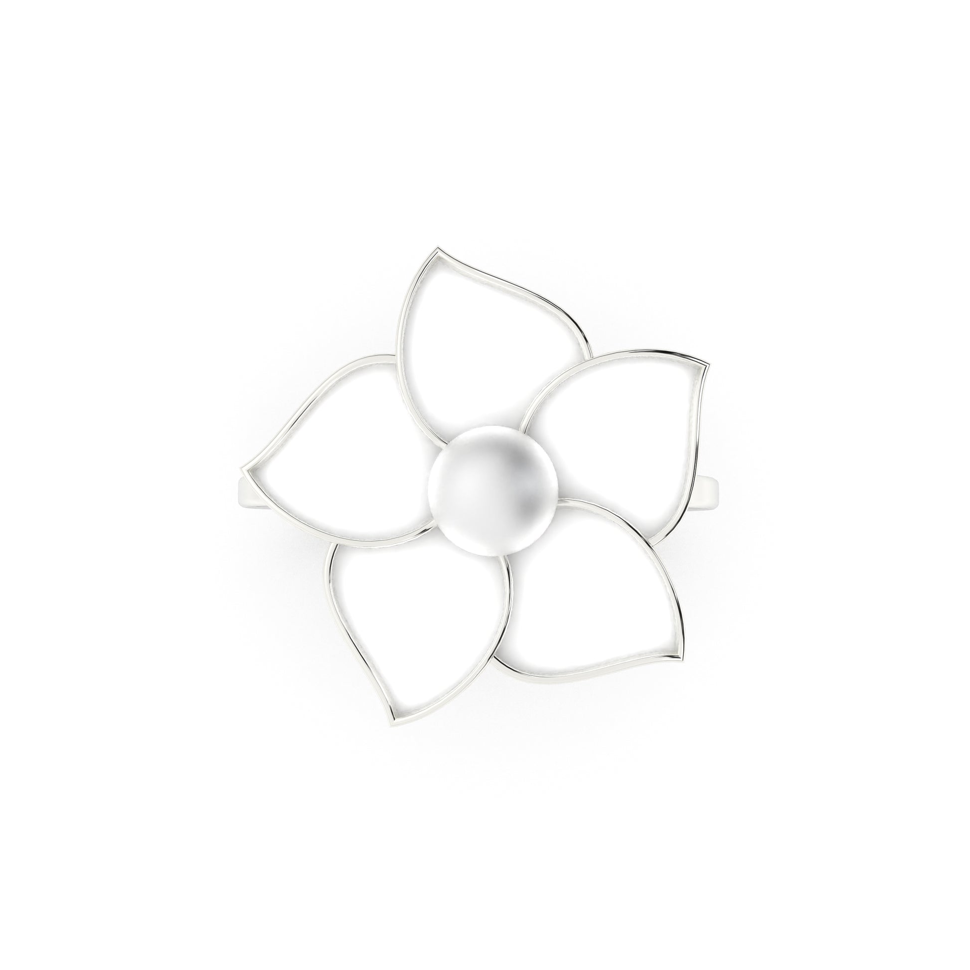 Lustrous Bloom Ring - SILTREE